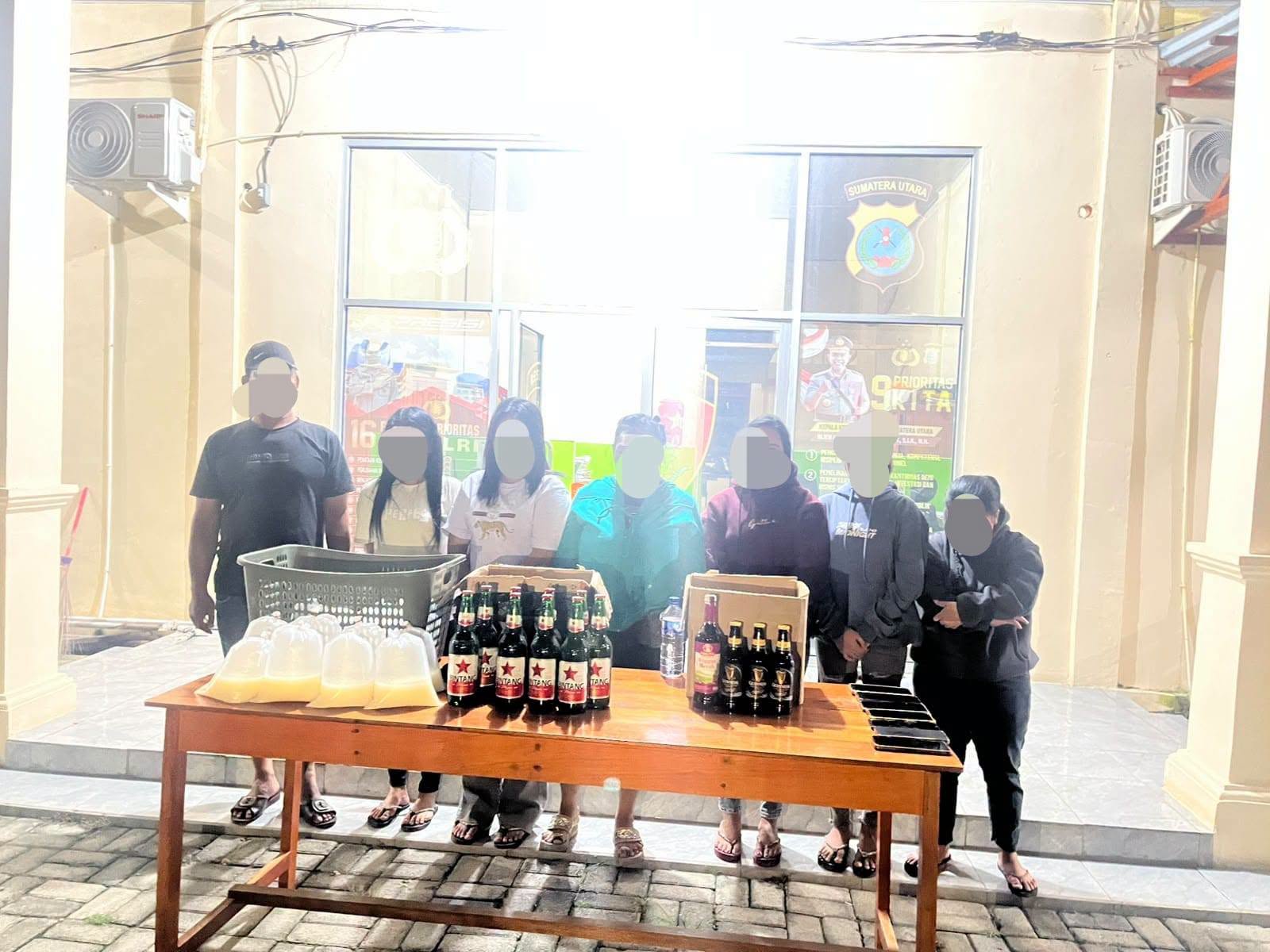 Razia Polres Padang Lawas.