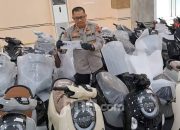 Polres Padang Lawas Amankan 31 Sepeda Motor Diduga Hasil Tindak Pidana Penadahan