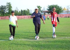 Bupati Asahan Buka Turnamen Sepak Bola Antar Instansi