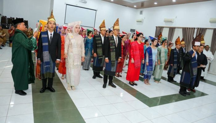 Pelantikan pejabat di Pematangsiantar.