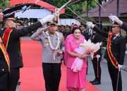 Pisah Sambut Kapolres Langkat, AKBP David Triyo Resmi Resmi Digantikan AKBP Hannry PH Tambunan
