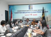 Kanwil Kemenkum Sumut Gelar FGD Hasil Analisis dan Evaluasi Peraturan Daerah Tahun 2026