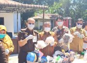 Kejari Asahan Musnahkan Barang Bukti