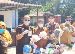 Kejari Asahan Musnahkan Barang Bukti
