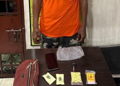 Satres Narkoba Ringkus Pengedar Narkotika Baja Kuning, Amankan100 Butir Ekstasi dan 2 Pod Getar