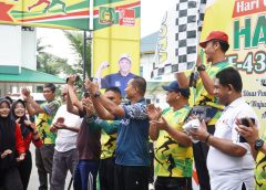 Lepas Jalan Santai, Plt Bupati Langkat Ajak Masyarakat Budayakan Olahraga di Haornas ke-43
