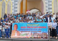 Dr Maruli Siahaan Dukung Wisata Rohani Sekolah Minggu HKBP Glugur dan Ibadah Padang HKBP Gang Sado