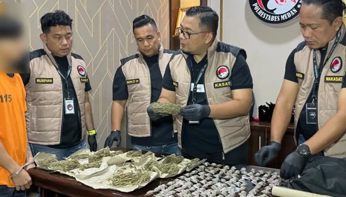 Residivis pencurian jadi bandar narkoba.