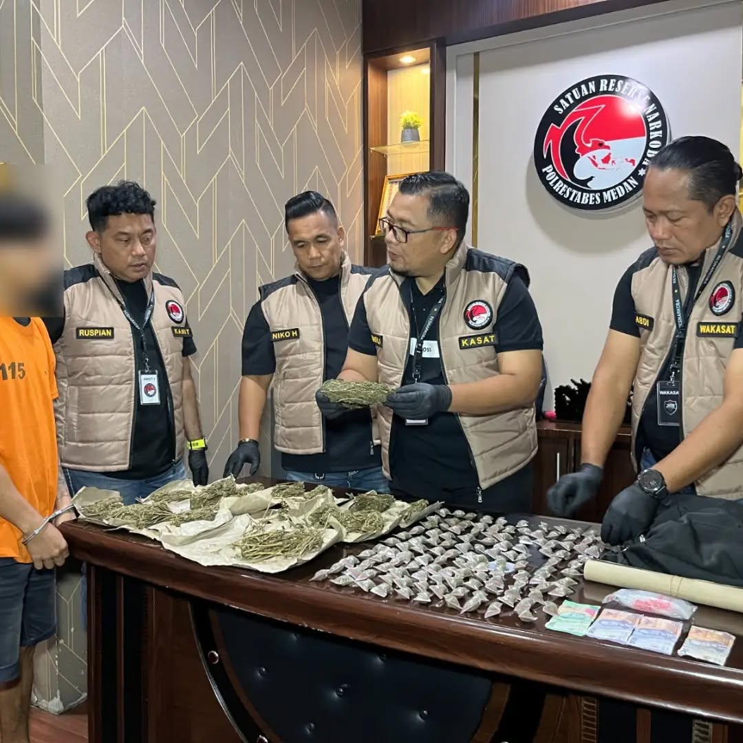 Residivis pencurian jadi bandar narkoba.
