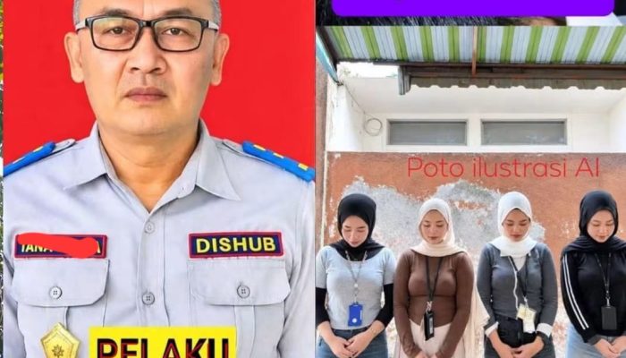 Oknum pejabat dishub jadi tersangka.