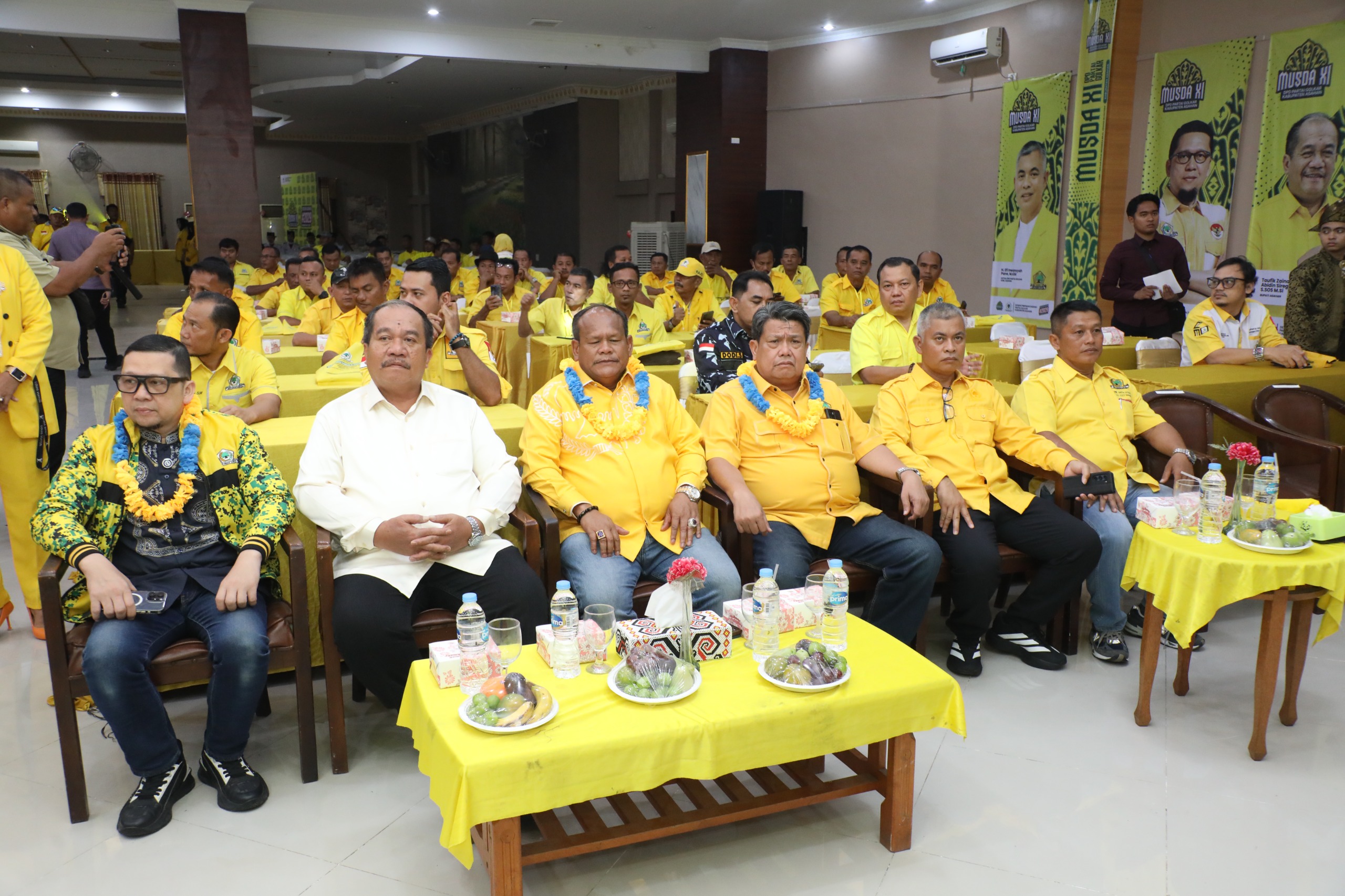 Bupati Asahan Hadiri Musda XI Partai Golkar