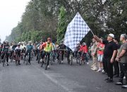 Bupati Asahan Lepas Peserta Gowes Taruna Asahan Cycle