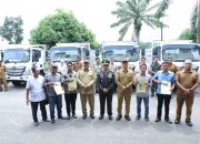 Bupati dan Dandim Serahkan 27 Truk KDMP