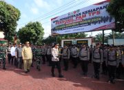 Kapolres Asahan Pimpin Apel Pengamanan Pilkades Serentak