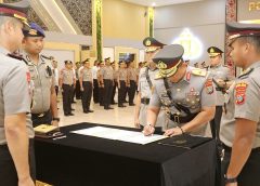 Kapolda Sumut Pimpin Sertijab Wakapolda dan Kapolresta Deli Serdang